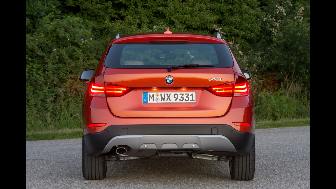 BMW X1, Heckansicht