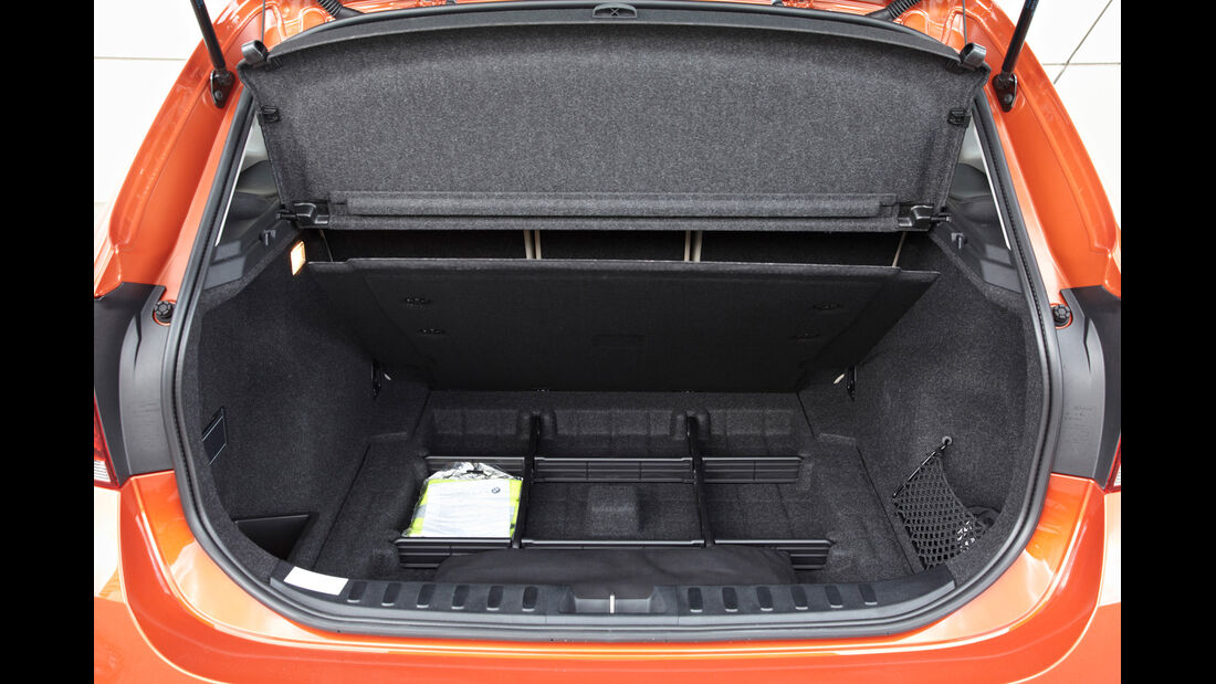BMW X1, Ladefläche, Kofferraum