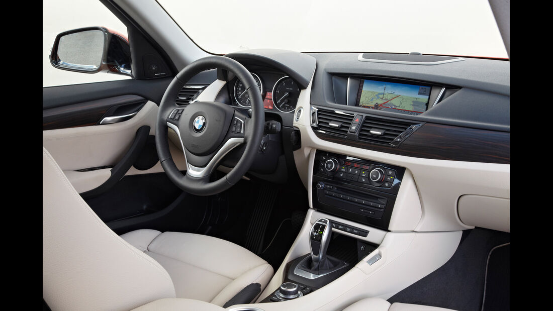 BMW X1, Lenkrad, Cockpit