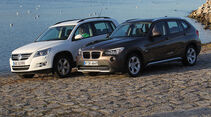 BMW X1 s-Drive 18d, VW Tiguan 2.0 TDI CR Trend & Fun
