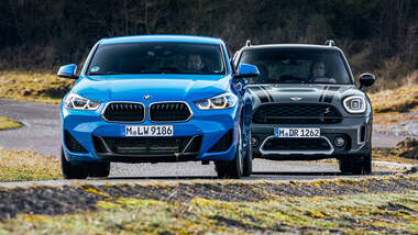 BMW X2 20i, Mini Countryman Cooper S, Exterieur