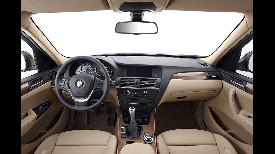 BMW X3 2010, Facelift, SUV, Cockpit