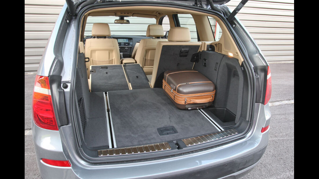 BMW X3 20d, Kofferraum