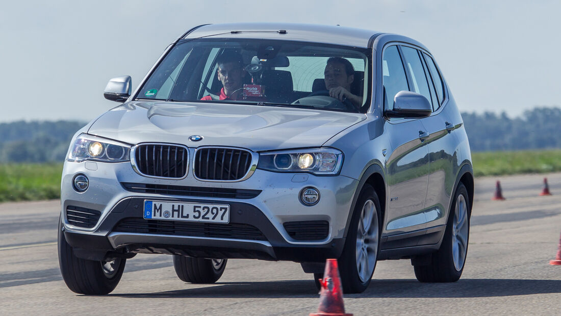 BMW X3 20d xDRIVE, Frontansicht