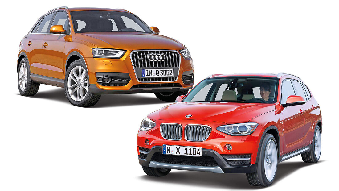 BMW X3, Audi Q3