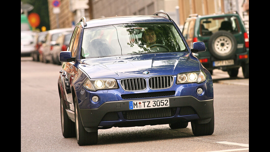 BMW X3, Frontansicht