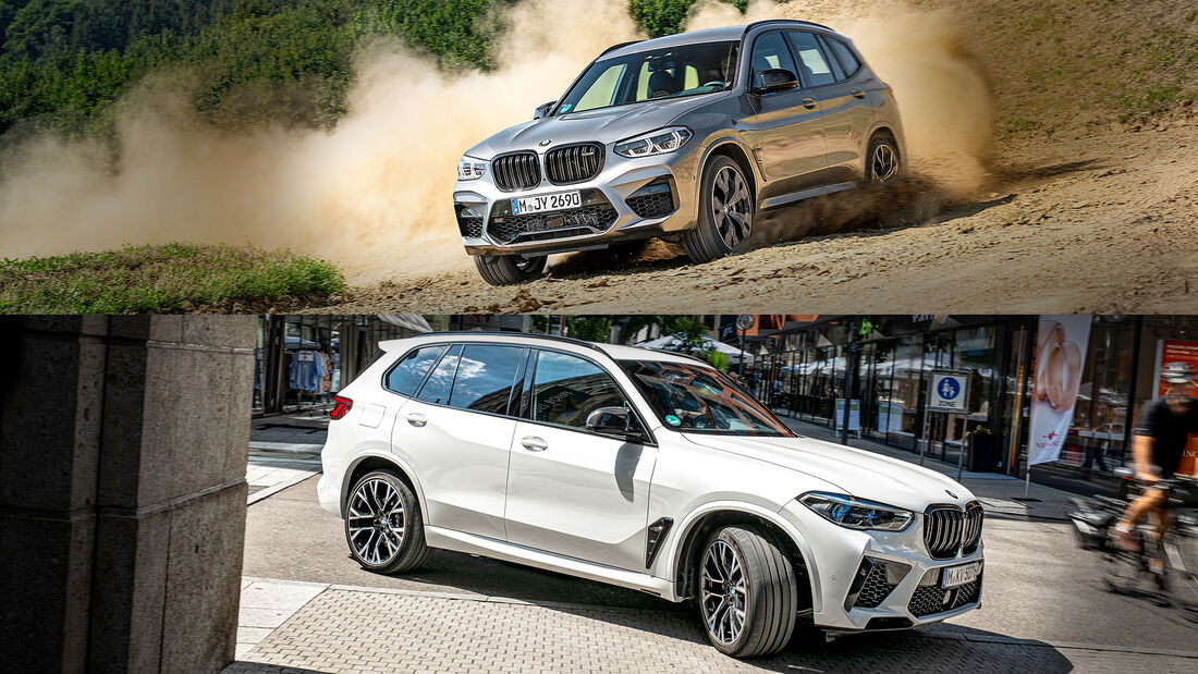 BMW X3 M Competition, BMW X5 M Competition, Exterieur