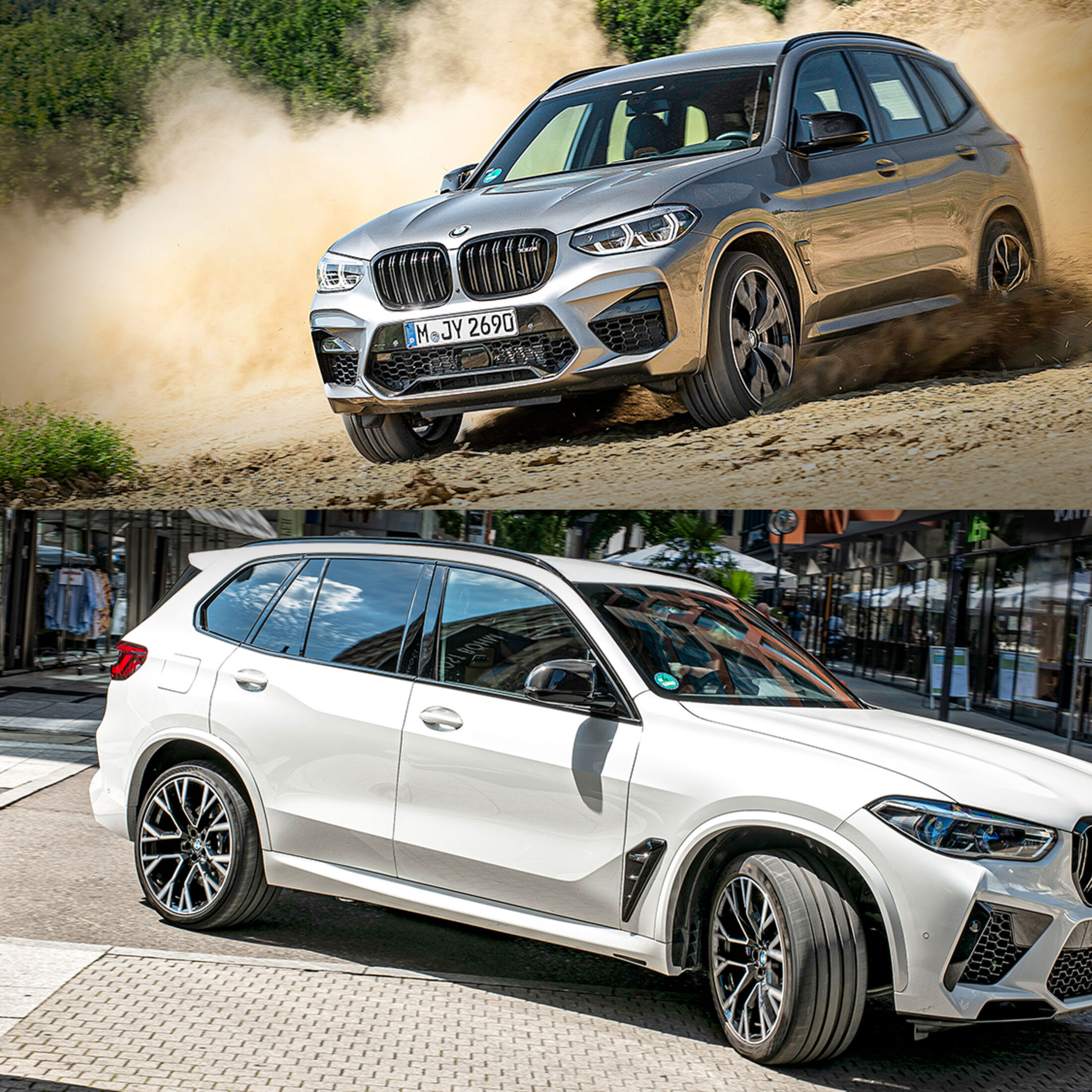 BMW X3 M Competition & BMW X5 M Competition im Test