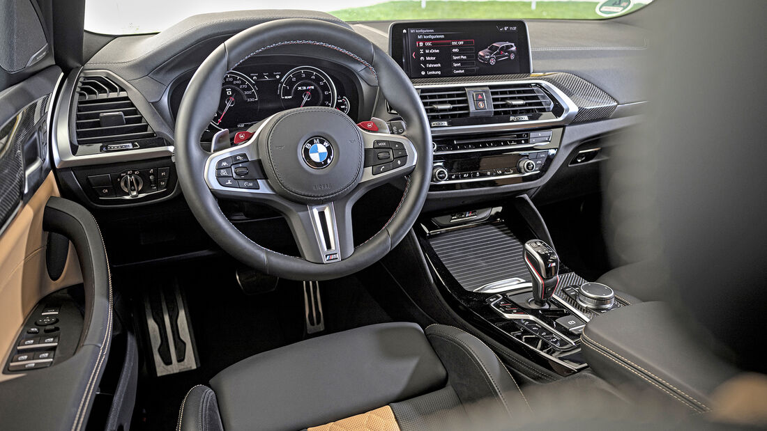 BMW X3 M Competition, Interieur