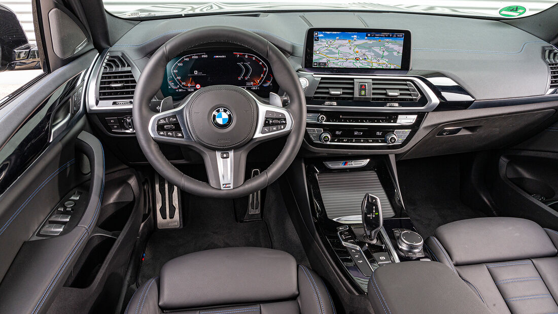 BMW X3 M40i, Interieur