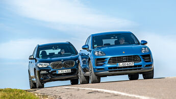 BMW X3 M40i, Porsche Macan S, Exterieur