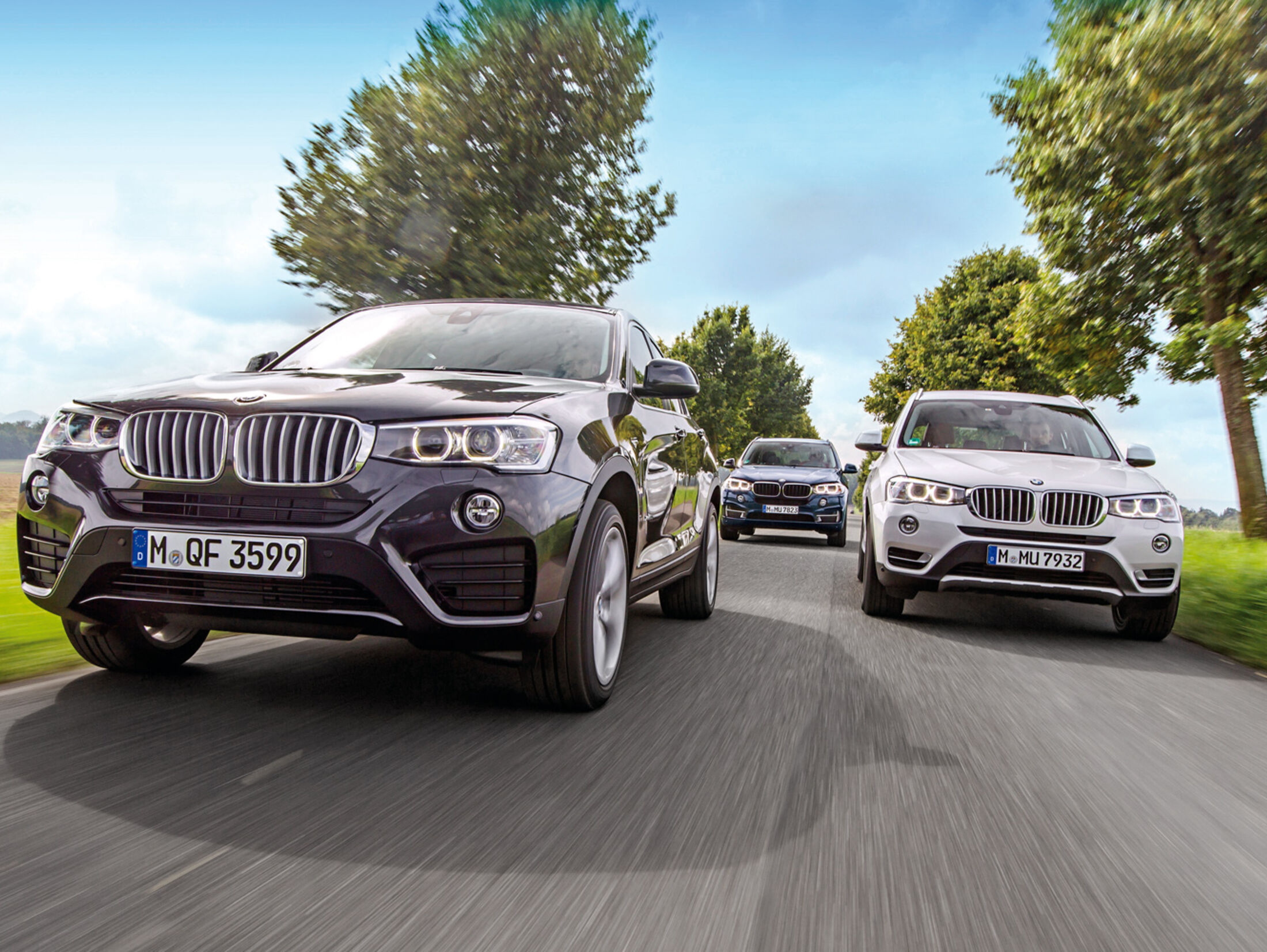 BMW X3, X4, X5 im Vergleich: Ist der X4 die goldene Mitte?