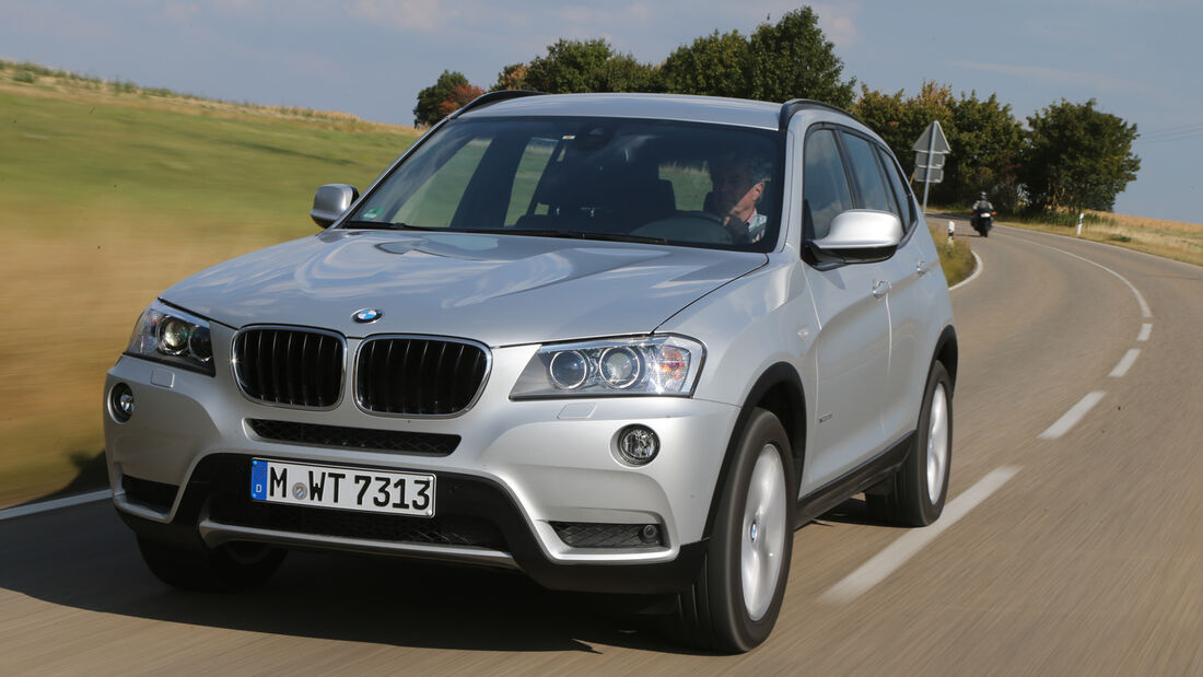 BMW X3 x-Drive 28i, Frontansicht