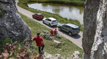 BMW X3 xDrive 30d, Land Rover Discovery Sport SD4, Volvo XC60 D5 AWD, Exterieur
