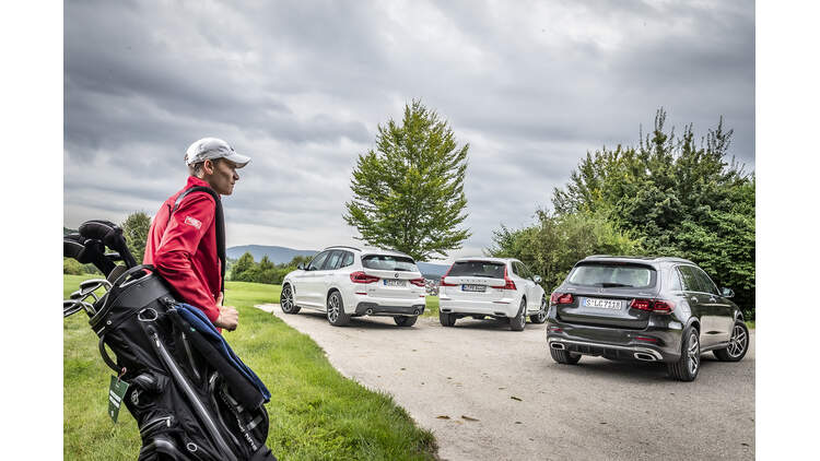 Vergleichstest Bmw X3 Mercedes Glc 300d Volvo Xc60 Auto Motor Und Sport