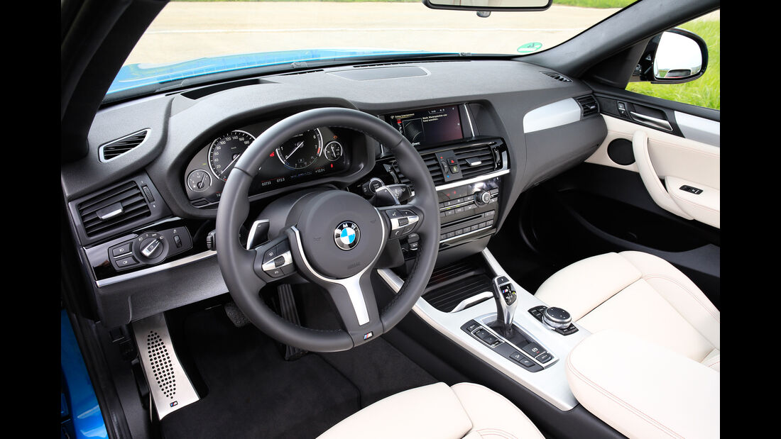 BMW X4 M40i, Cockpit