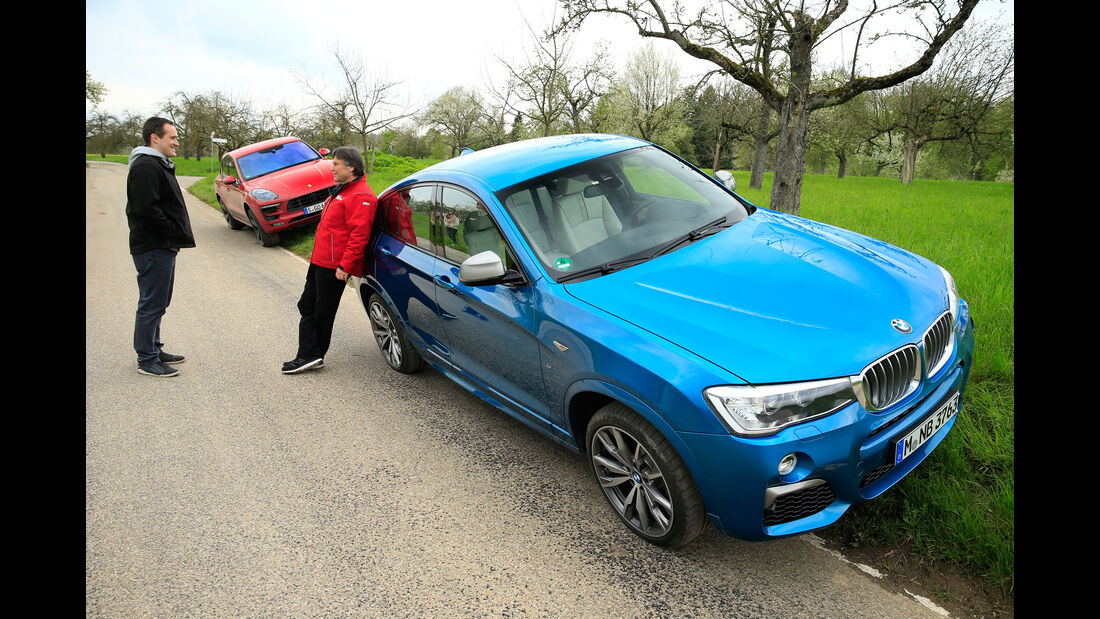 Kompakt-SUVs BMW X4 M40i gegen Porsche Macan GTS | AUTO ...