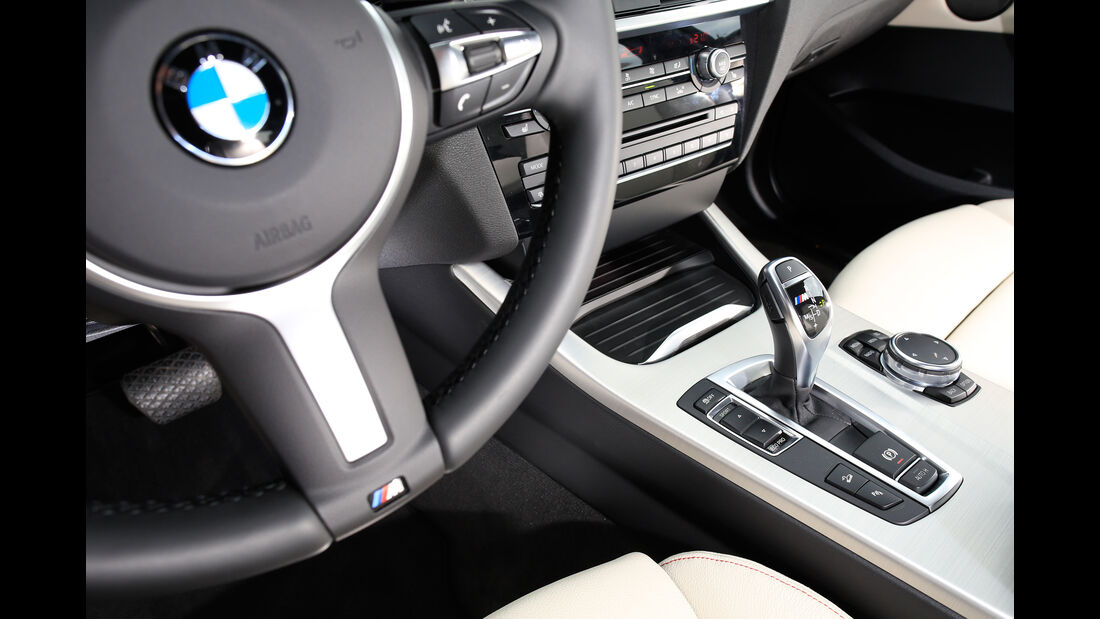 BMW X4 M40i, Schaltung