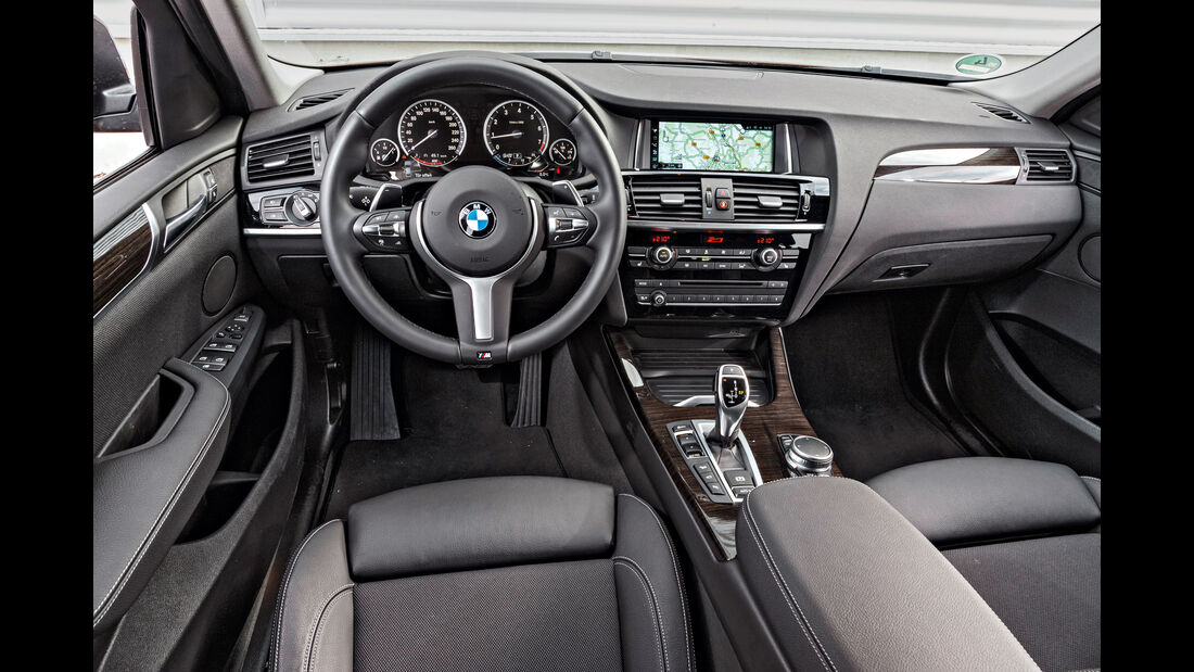 BMW X4 xDrive 28i, Cockpit