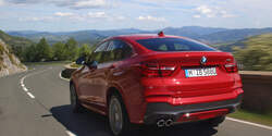 BMW X4 xDrive 35i, Heckansicht