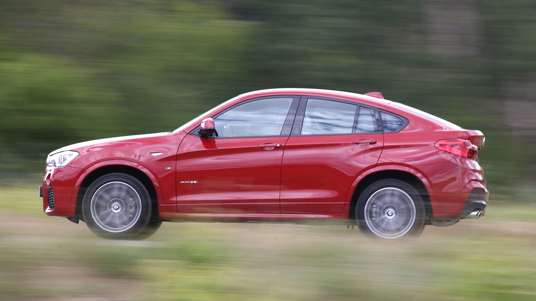 BMW X4 xDrive 35i, Seitenansicht