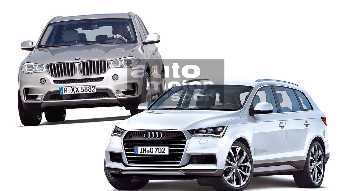 BMW X5, Audi Q7