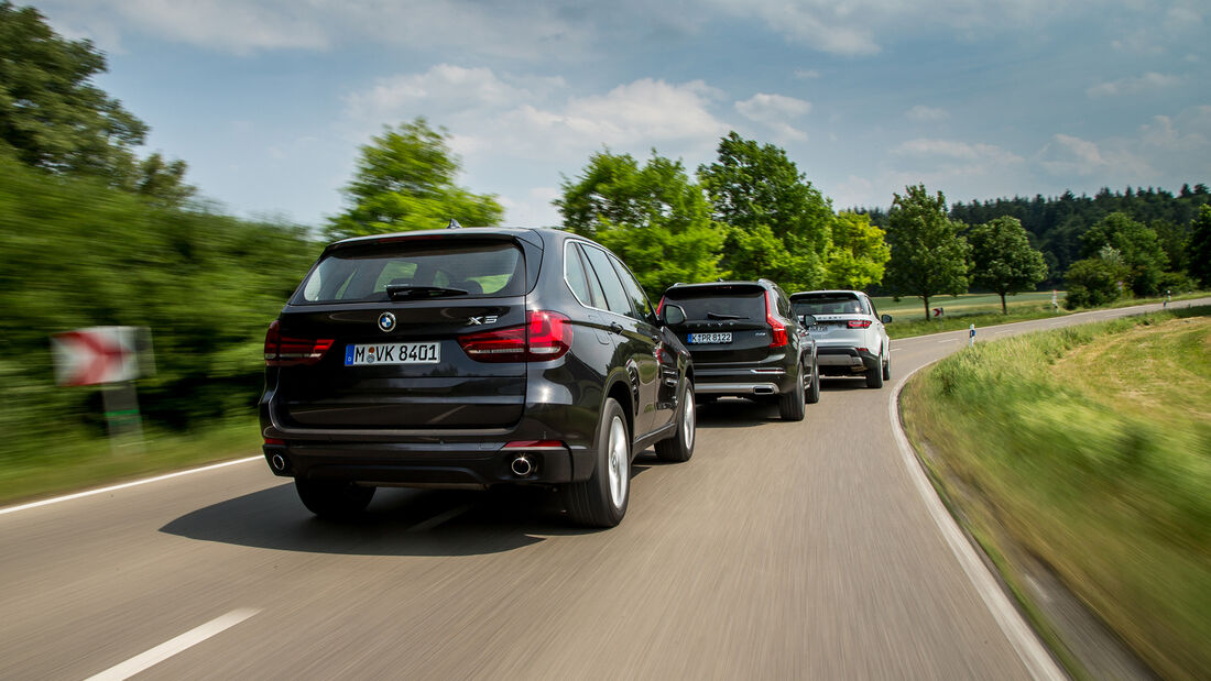 BMW X5, Land Rover Discovery, Volvo XC 90, AMS1517