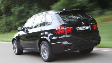 BMW X5 M50d, Heckansicht