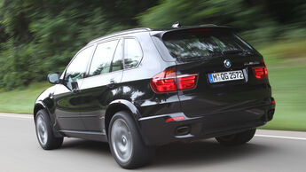 BMW X5 M50d, Heckansicht