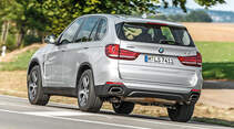 BMW X5 xDrive 40e, Heckansicht