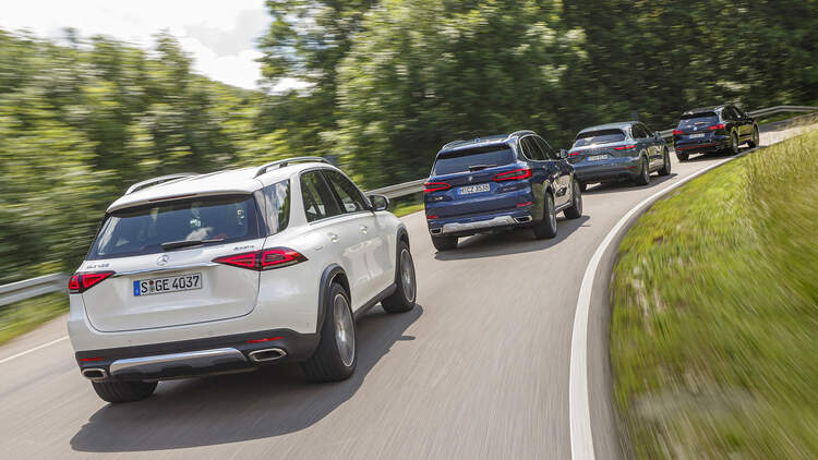 Vier Grosse Suv Sechszylinder Benziner Im Test Auto Motor Und Sport