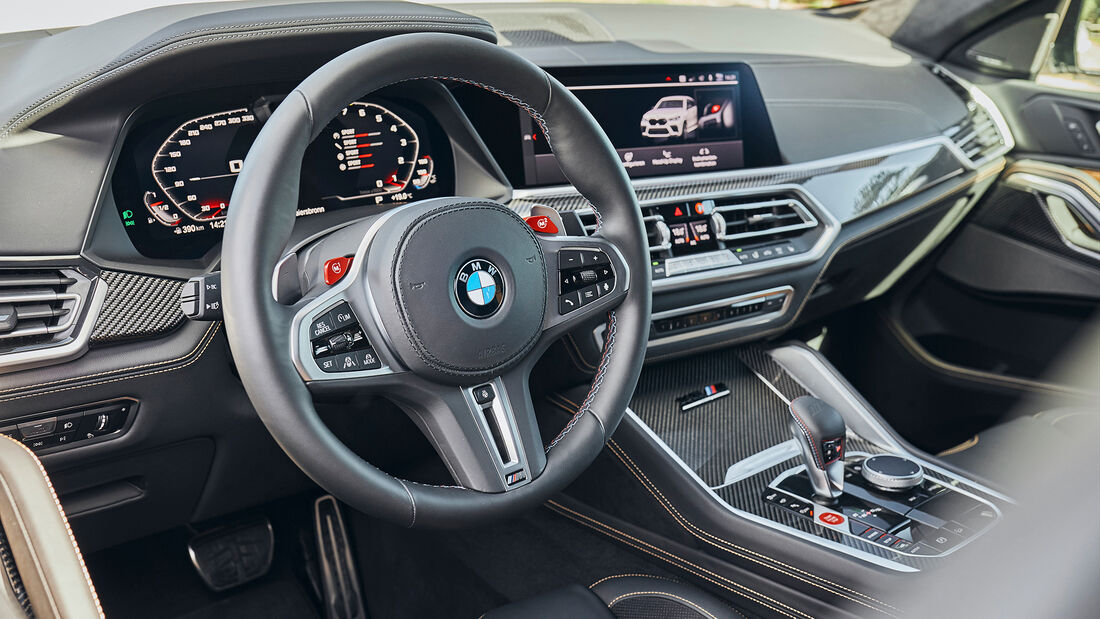 BMW X6 M, Interieur
