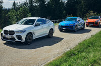 BMW X6 M, Lamborghini Urus, Porsche Cayenne Coupe, Exterieur