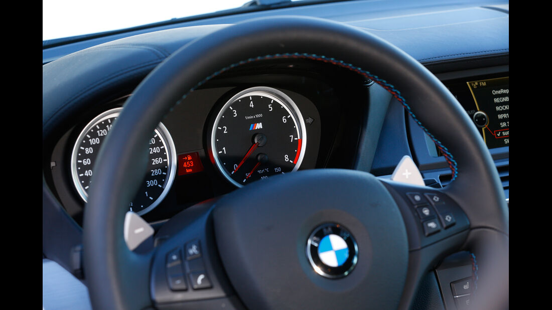 BMW X6 M, Rundinstrumente