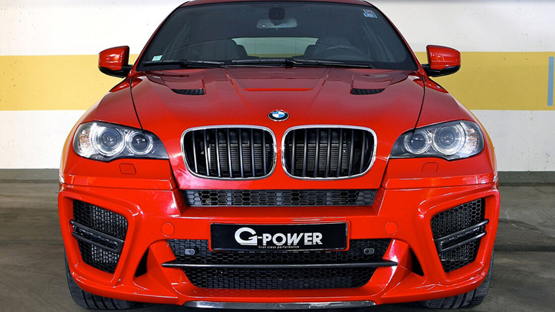 BMW X6 M von G-Power, Front