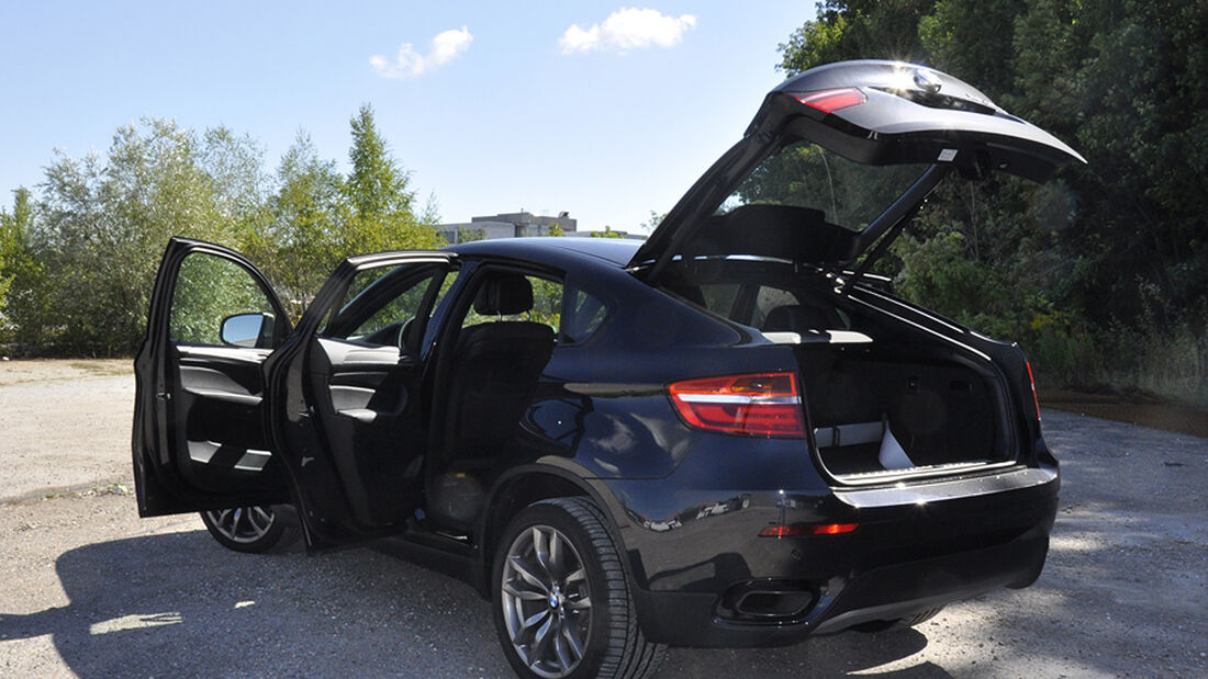 BMW X6 M50d im Innenraum-Check, Heck