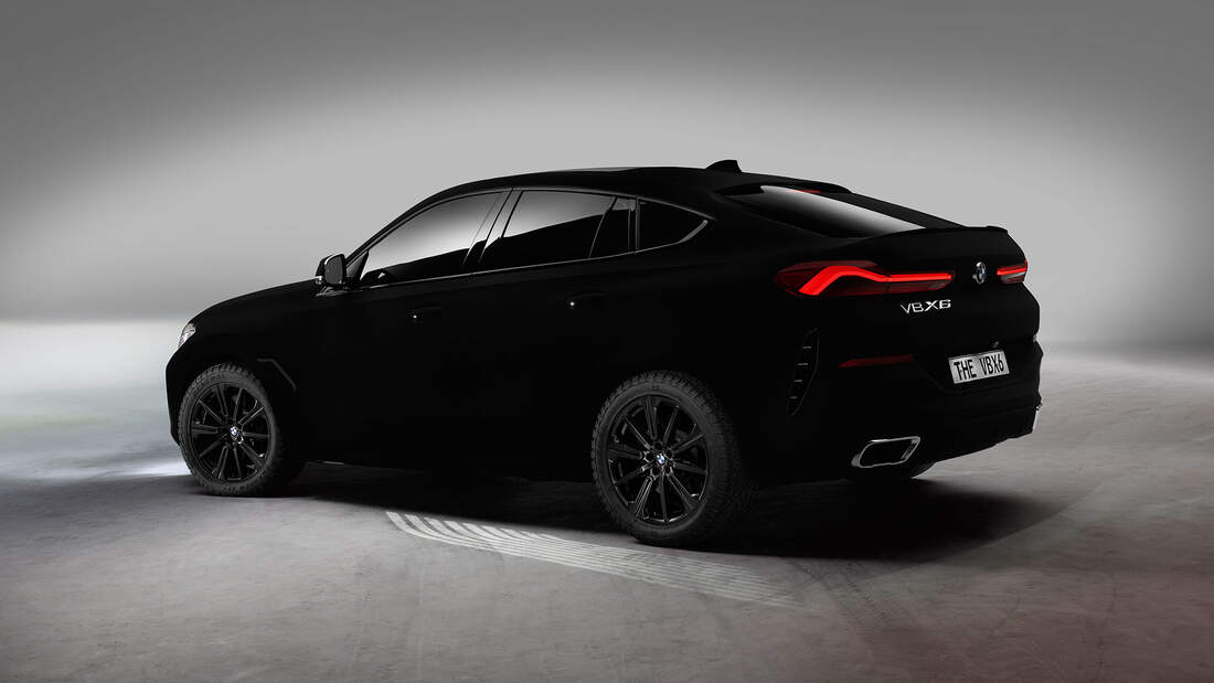 Bmw vantablack x6