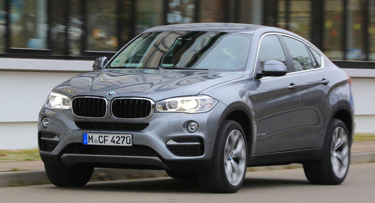 BMW X6 xDrive 30d, Frontansicht