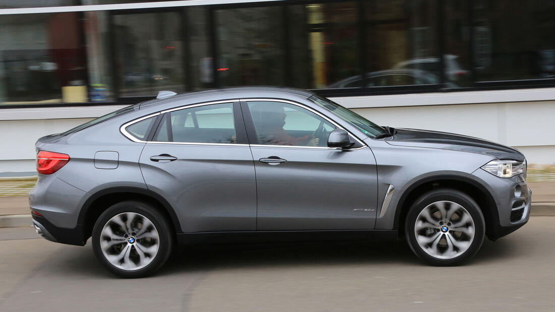 BMW X6 xDrive 30d, Seitenansicht