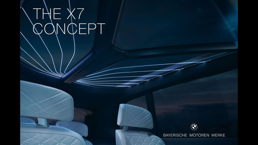 BMW X7 Luxus Neuer Markenauftritt IAA 2017