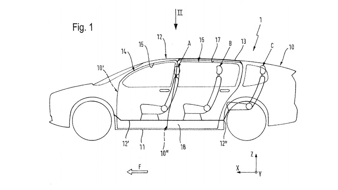 BMW X7 Tür-Patent