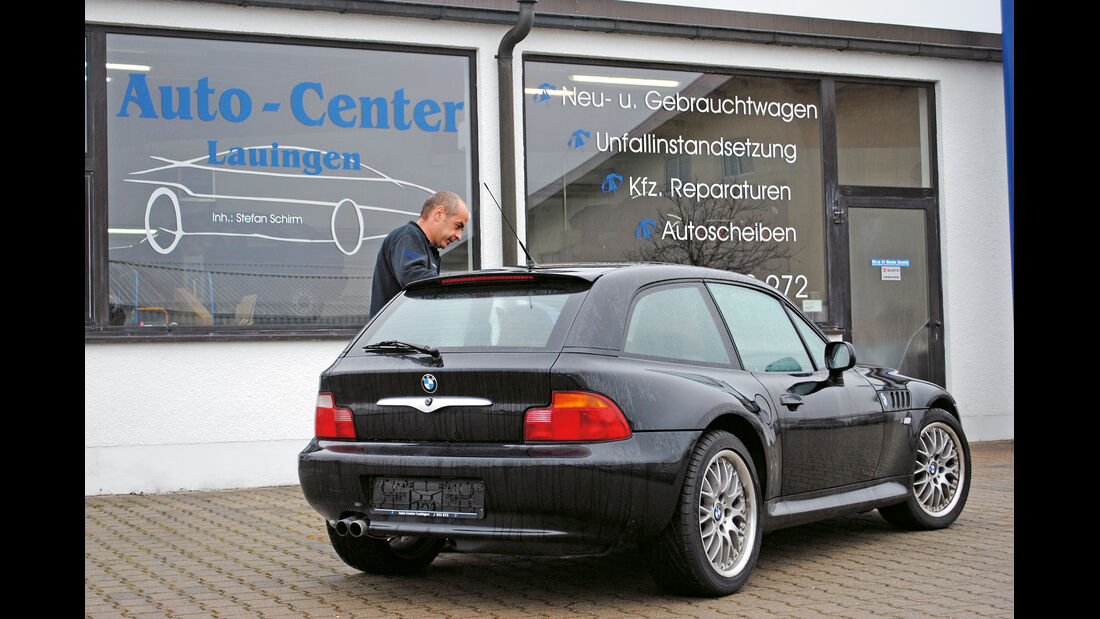 BMW Z3 3.0i Coupé, Heckansicht