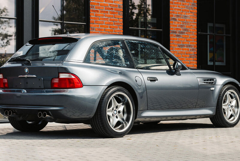BMW Z3 M Coupé (2002) Heck Stahlgrau Metallic