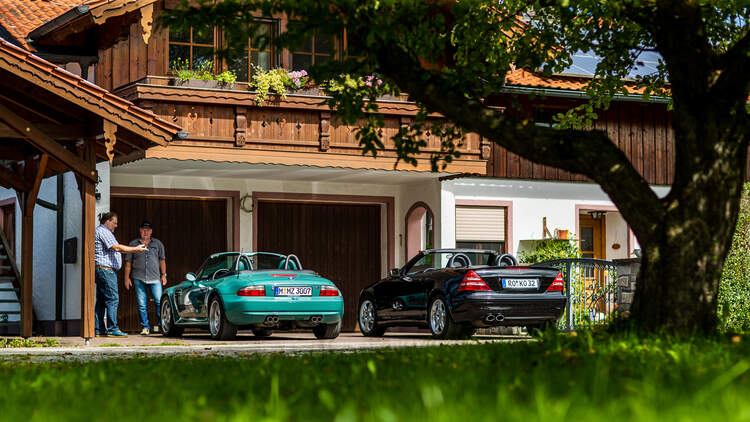 Bmw Z3 M Roadster Und Mercedes Slk 32 Amg Im Vergleich Auto Motor Und Sport