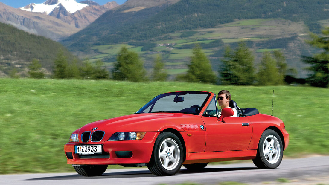 BMW Z3, Seitenansicht