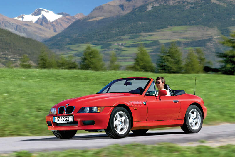 BMW Z3, Seitenansicht