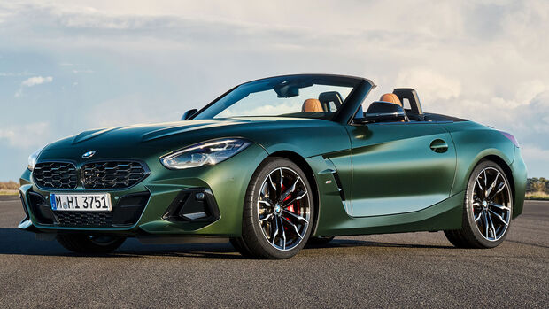 BMW Z4 Edition Pure Impulse (2024) Frozen Green Metallic M Hochglanz Shadow Line