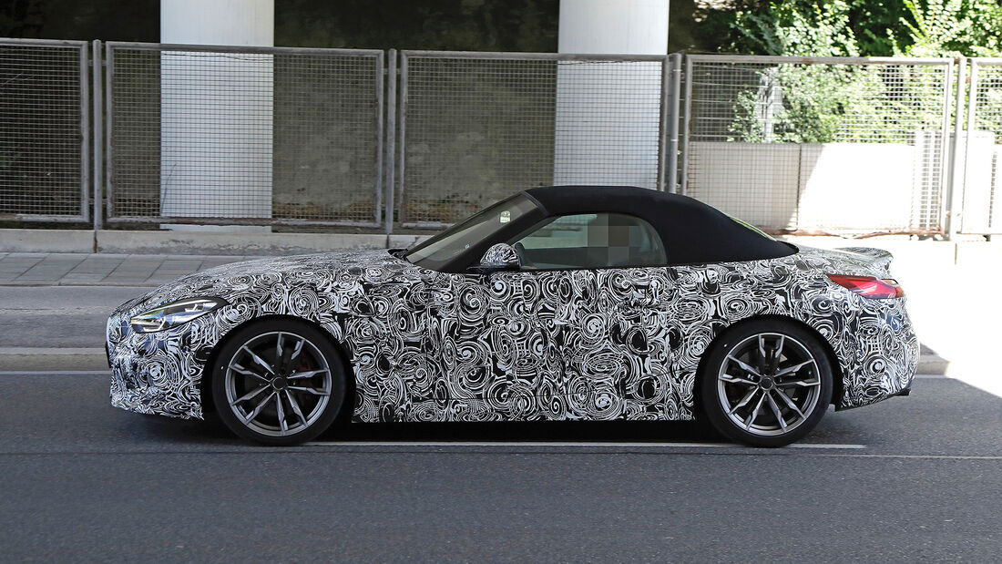 BMW Z4 Facelift Erlkönig
