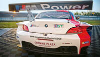 BMW Z4 GTE, Heckansicht, Heckspoiler