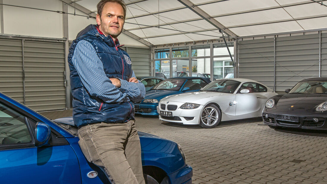 BMW Z4 M Coupé, Verkaufsraum